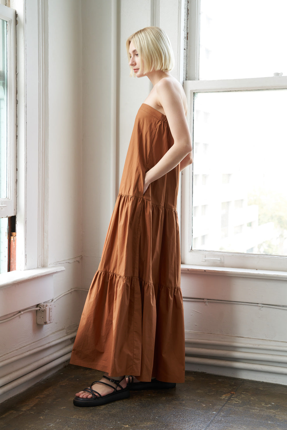 GIRLS JUST WANNA HAVE WOVEN MAXI DRESS Flying Tomato